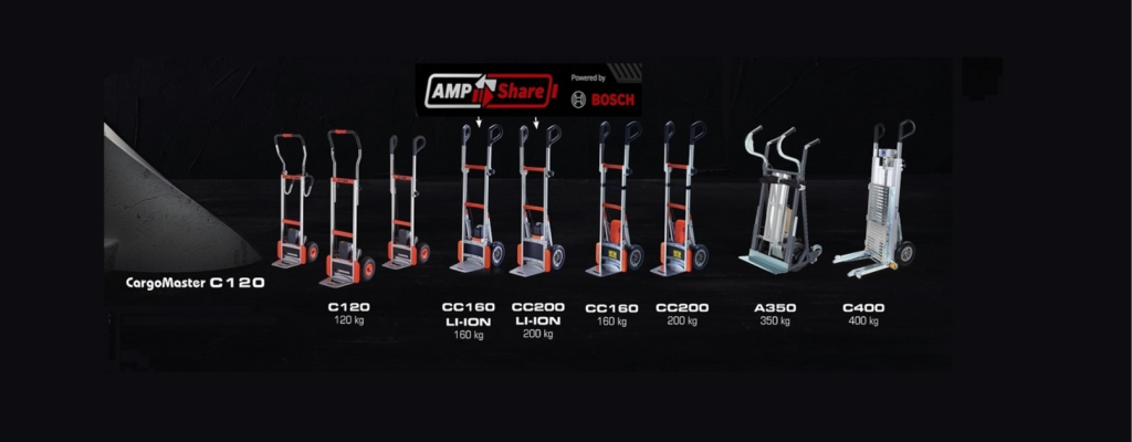 DIABLE MONTE-ESCALIERS ÉLECTRIQUE CARGOMASTER
