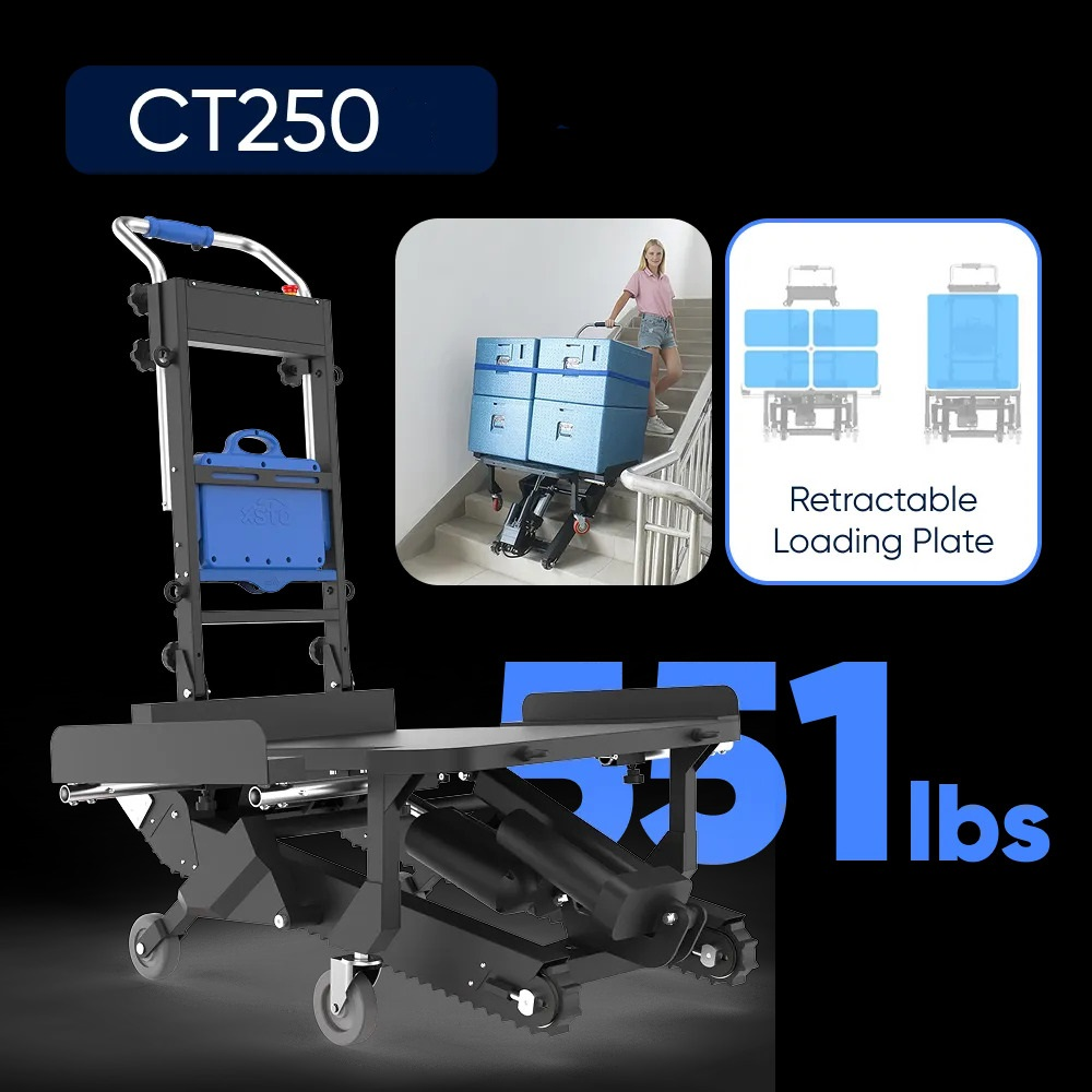 DIABLE MONTE-ESCALIERS A CHENILLES CT250