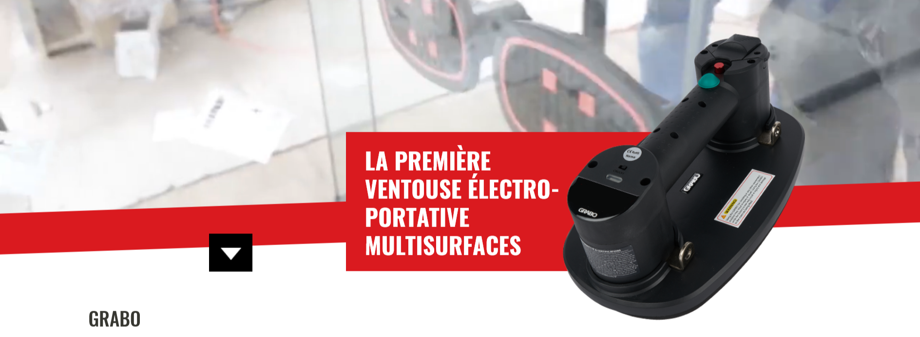 VENTOUSE ÉLECTROPORTATIVE GRABO
