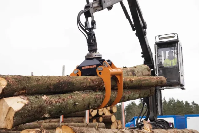 PINCE A GRUMES TG ULTRA INTERMERCATO POUR GRUE FORESTIÈRE      