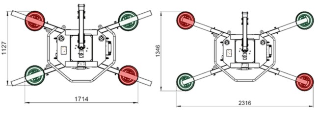 PALONNIER A VENTOUSE UPLIFTER UPG600 