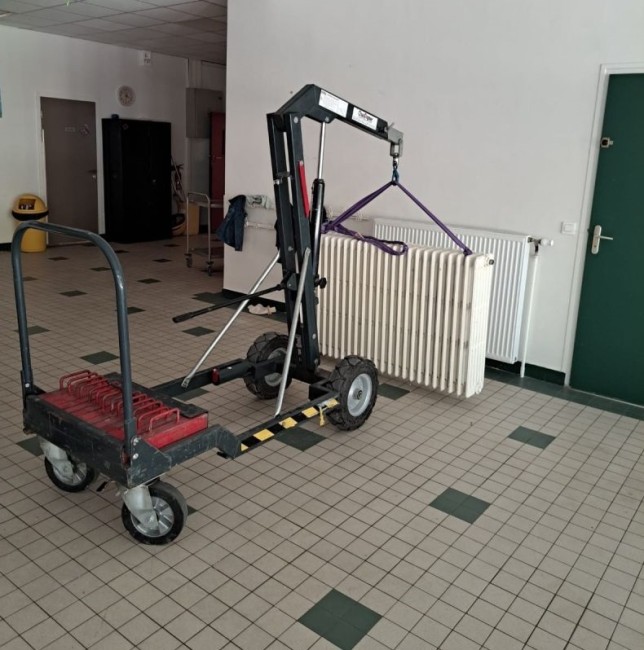 POTENCE DE LEVAGE MOBILE PM450 450KG DE CHARGE  