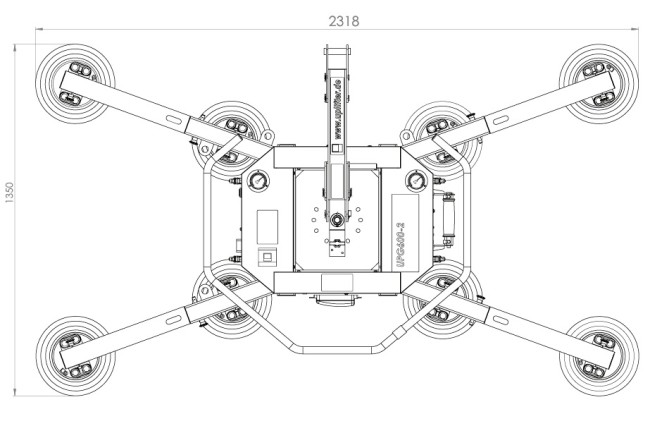 PALONNIER A VENTOUSE UPLIFTER UPG600 