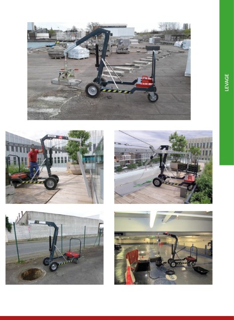 CHARIOT DE POSE DE VITRAGE PM200 CHARIOT DE POSE DE VITRAGE PM200