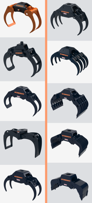 GRAPPPIN POLYVALENT INTERMERCATO 5 GRIFFES 