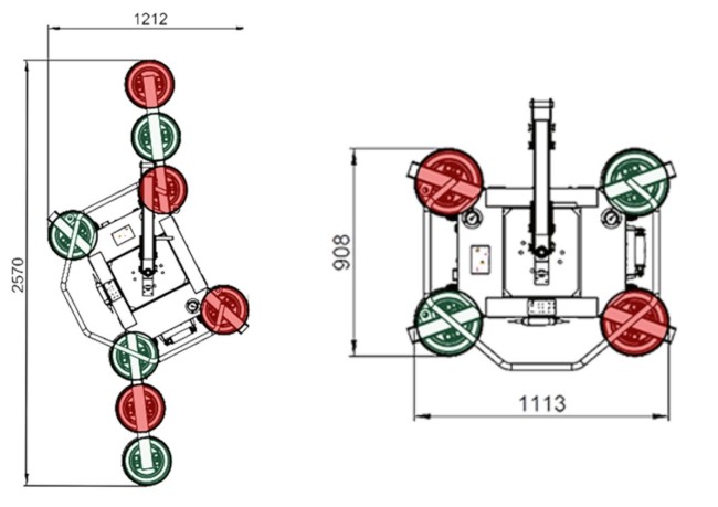 PALONNIER A VENTOUSE UPLIFTER UPG600 