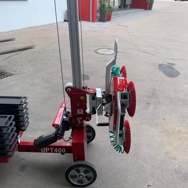 CHARIOT UPLIFTER DE POSE DE VITRAGE UPT 350  CHARIOT UPLIFTER DE POSE DE VITRAGE UPT 350