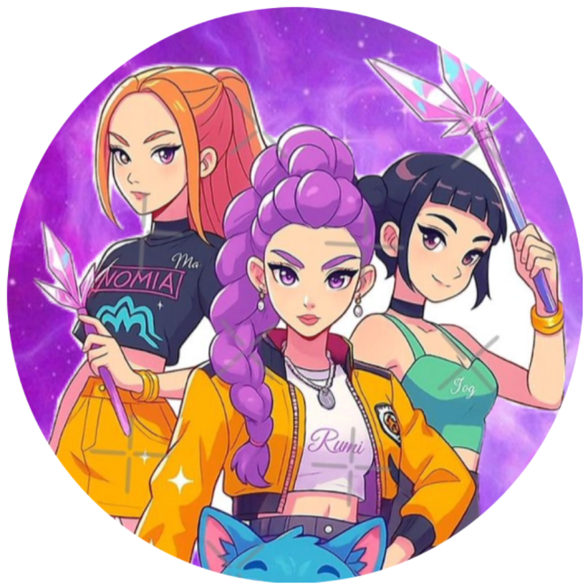 K pop demon hunters dessin2