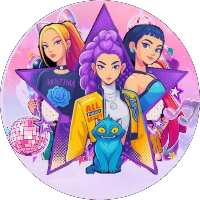 K pop demon hunters dessin3