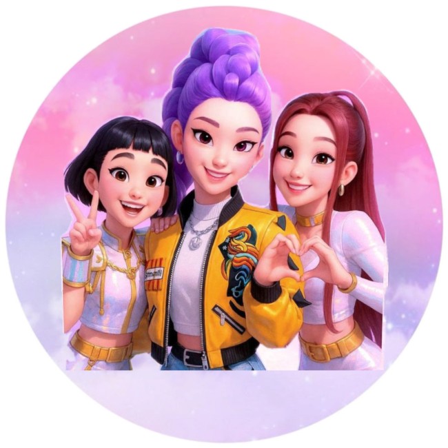 demon humters kpop fond rose