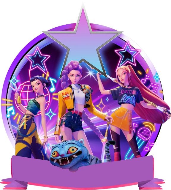 demon hunter kpop bannière