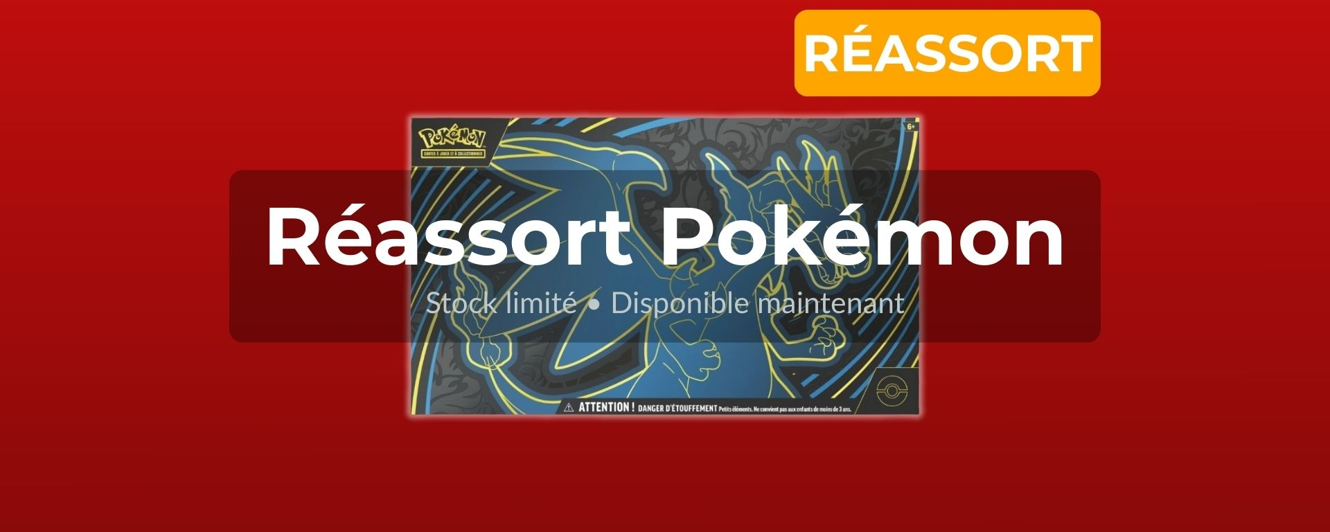 Réassort Pokémon – Coffret Ultra-Premium Méga-Dracaufeu X-ex disponible en français