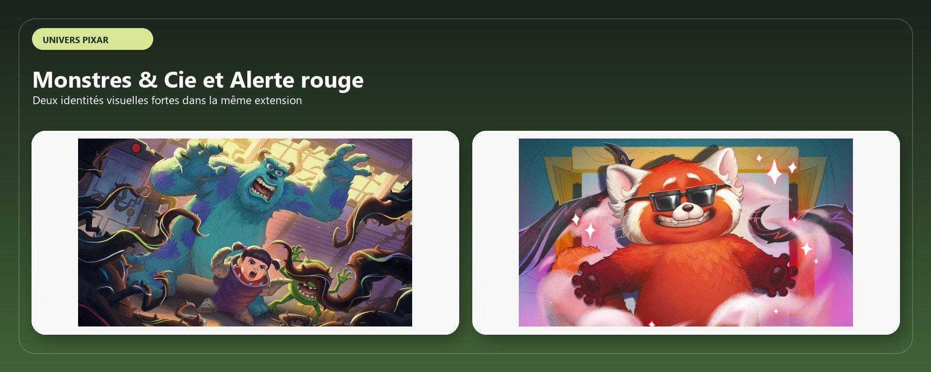 Visuels officiels Monstres et Compagnie et Alerte rouge dans Attack of the Vine