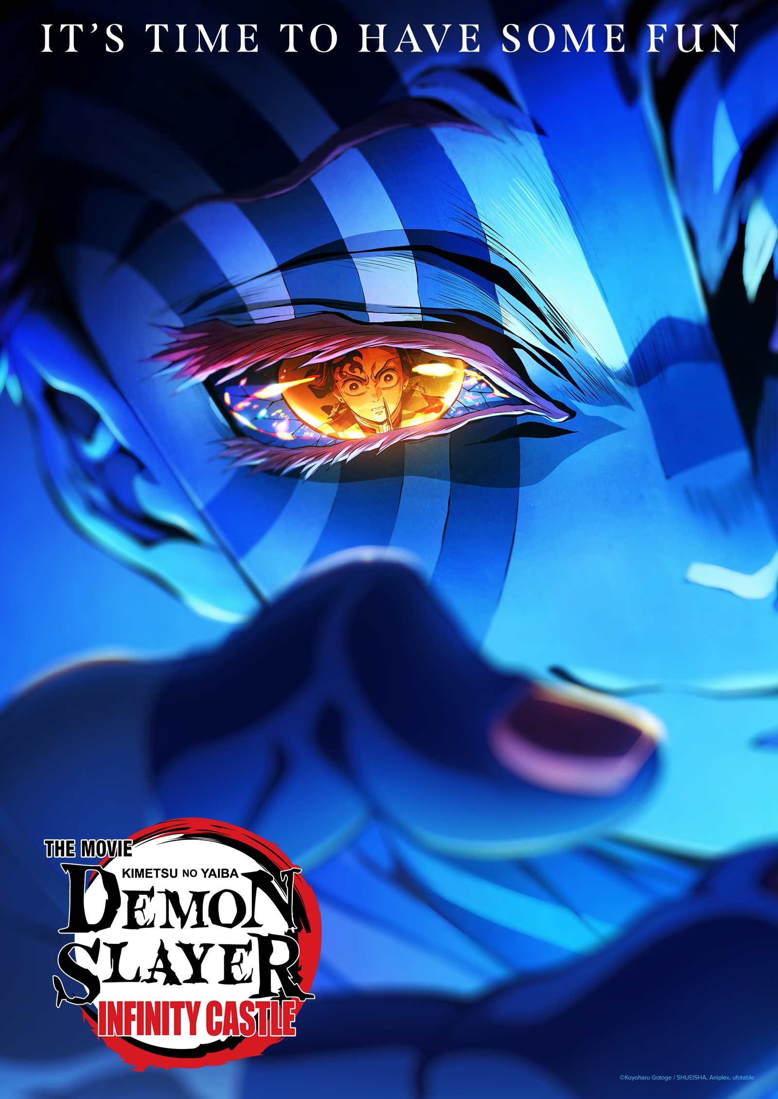 Visuel officiel du film Demon Slayer : La Forteresse Infinie I