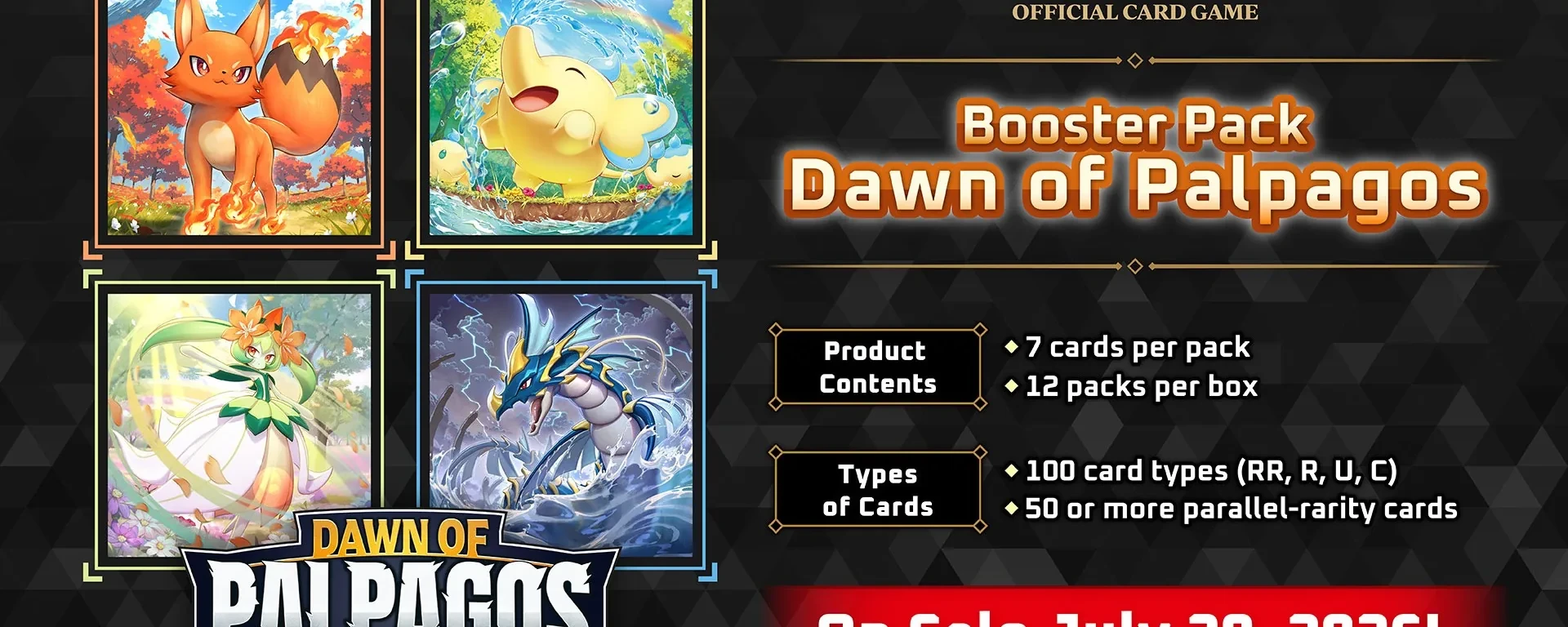 Palworld Official Card Game Dawn of Palpagos