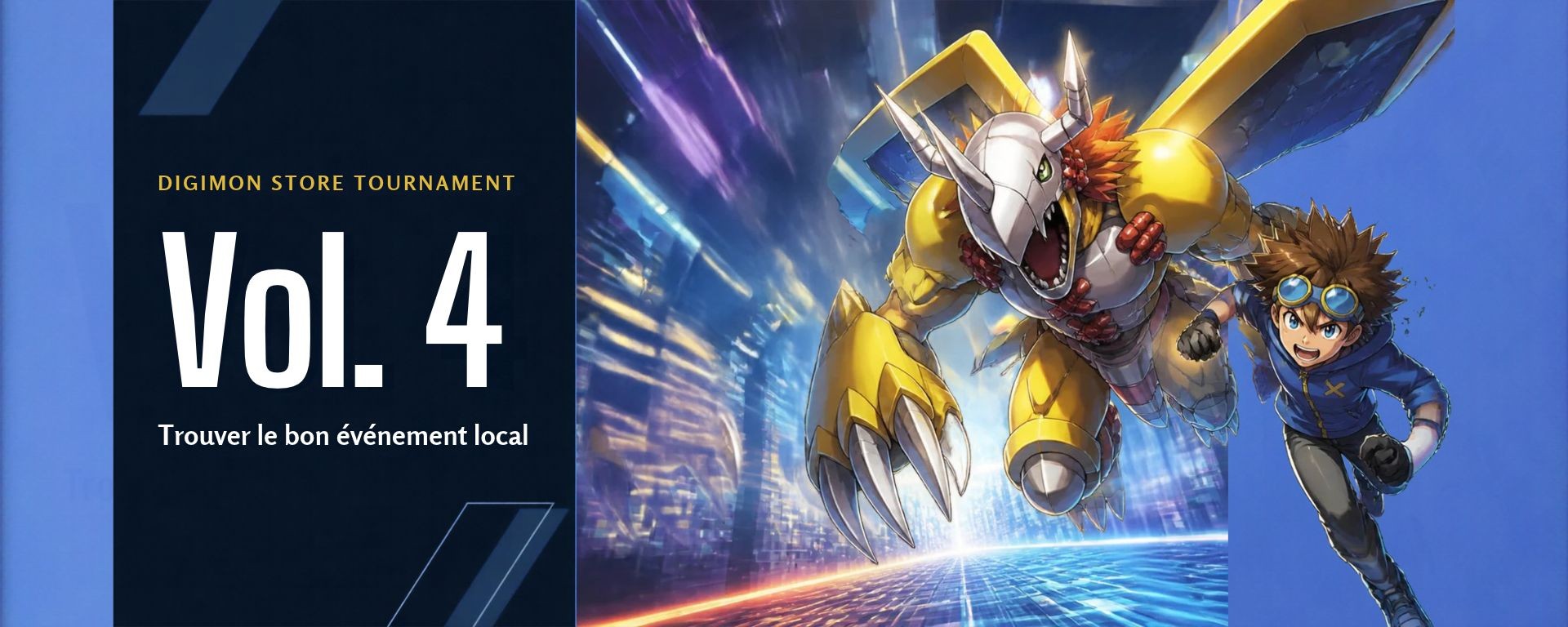Digimon Store Tournament 2026 Vol. 4 : trouver son événement local