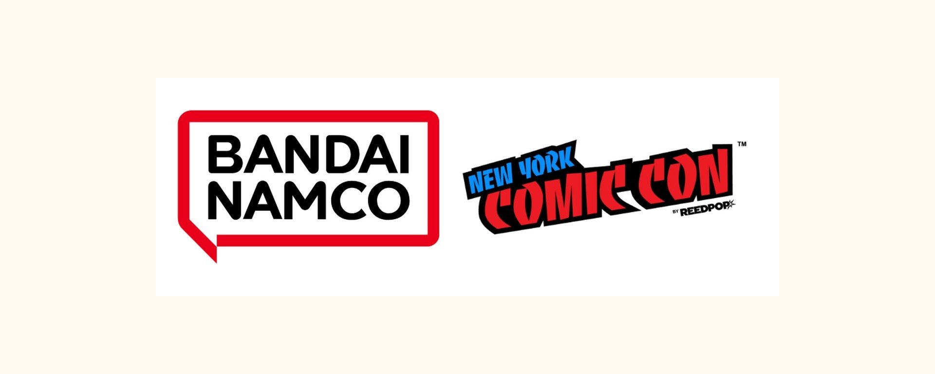 Visuel officiel Bandai Namco et New York Comic Con pour le salon NYCC 2026