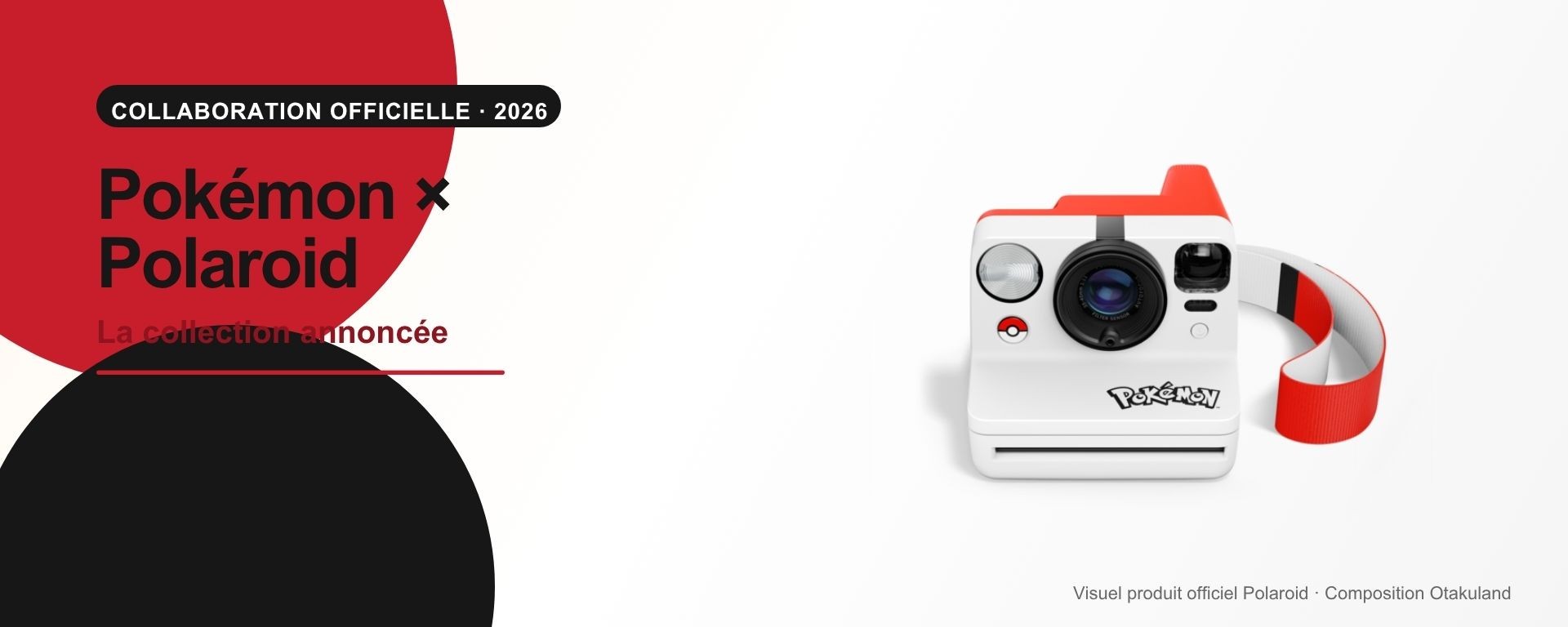Pokémon × Polaroid : collection d'appareils photo, films et accessoires en édition spéciale