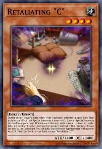 Retaliating C, carte TCG Yu-Gi-Oh!