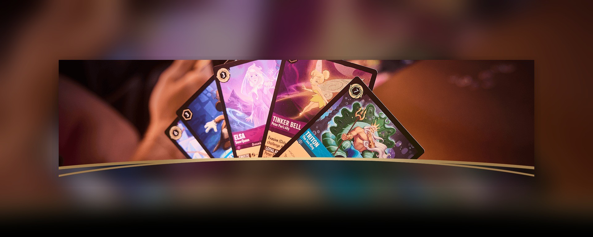 Cartes Disney Lorcana pour apprendre à lire l’encre, la force, la volonté et les capacités