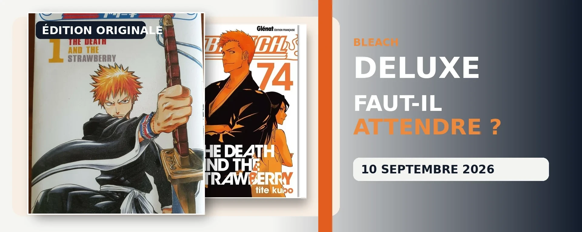 Bleach Deluxe : faut-il attendre la nouvelle édition face à l’édition originale ?
