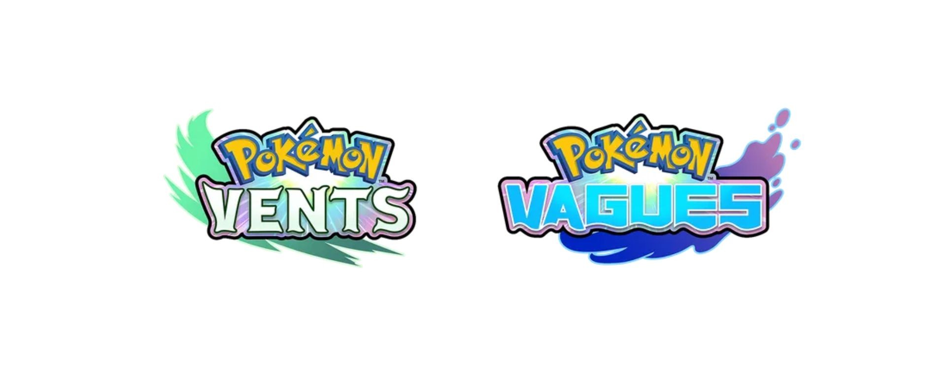 Logo officiel Pokémon Vents et Pokémon Vagues dévoilés pour 2027