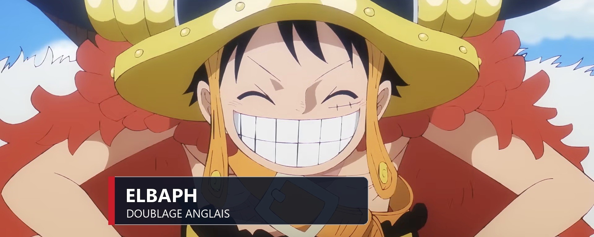 Couverture One Piece : Luffy et l’arc Elbaph