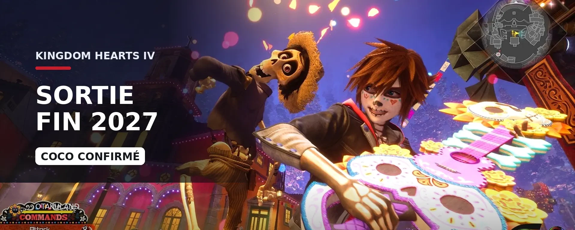 Kingdom Hearts IV : Sora dans le monde de Coco, sortie fin 2027