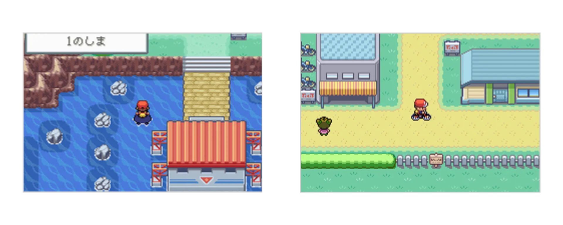 Gameplay Pokémon Version Rouge Feu et Vert Feuille sur Nintendo Switch exploration des îles Sevii et ville de Kanto