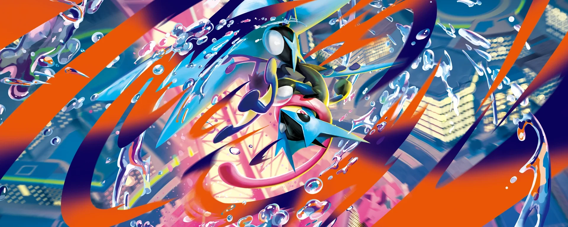 Méga-Amphinobi dans l’extension Pokémon ME04 Chaos Ascendant