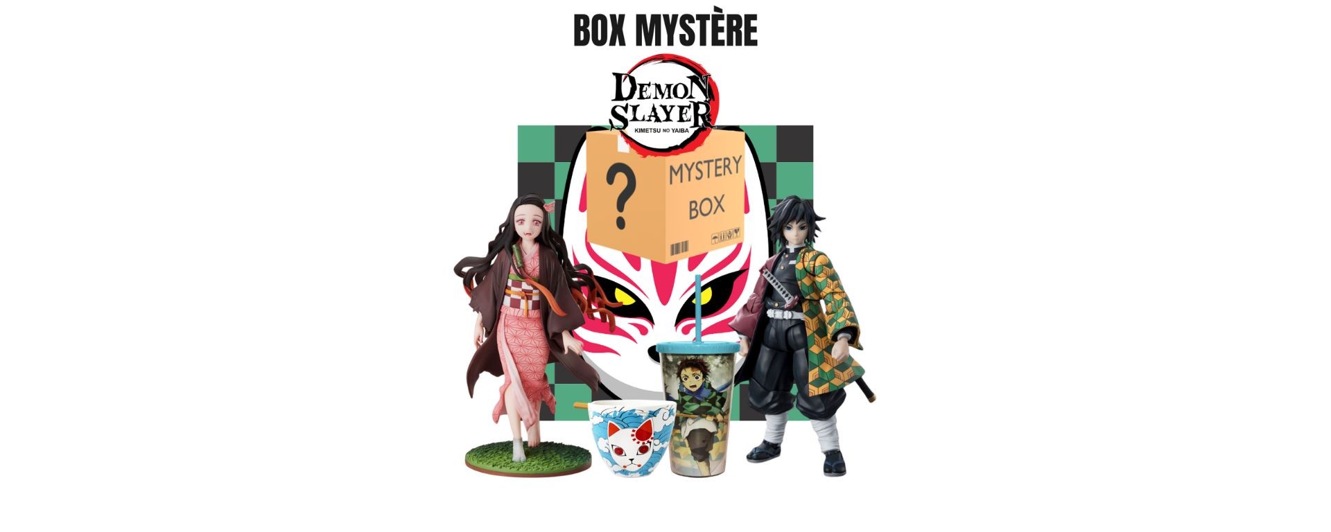 Box Mystère Demon Slayer – Figurines, Goodies & Cadeaux Officiels