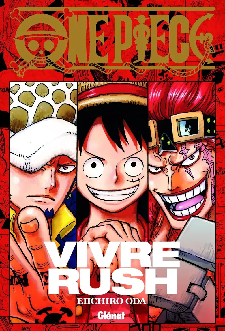 Couverture française de One Piece Vivre Rush : Law, Luffy et Kid