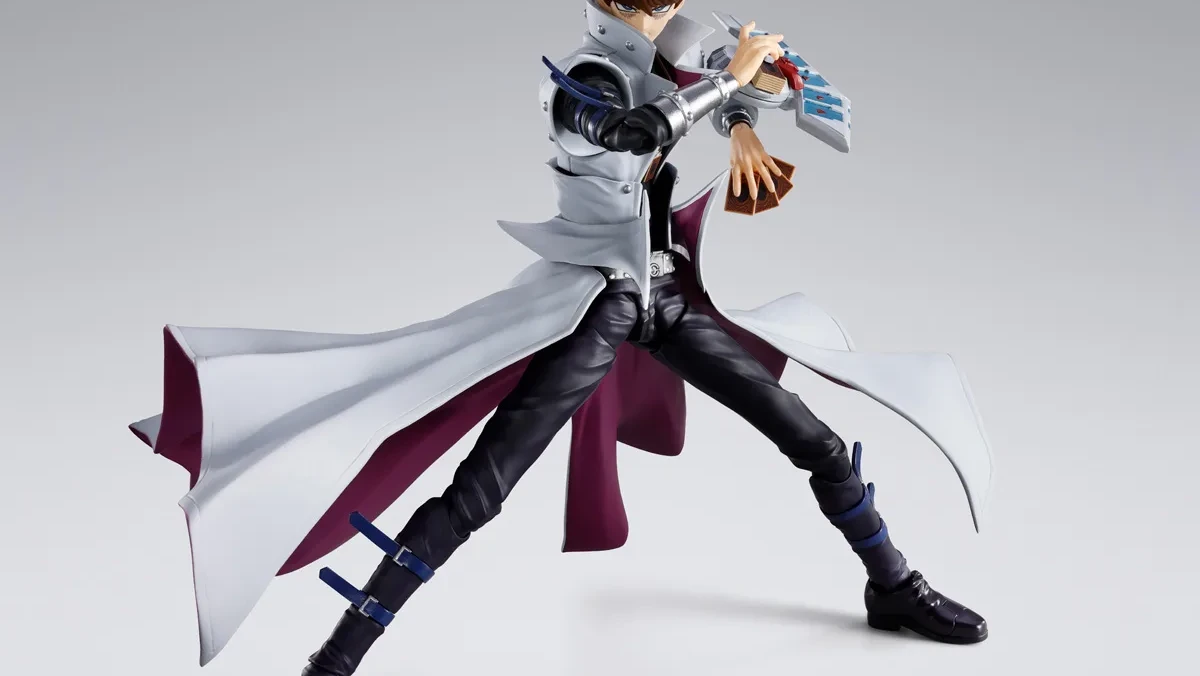 S.H.Figuarts Seto Kaiba avec Duel Disk, visuel officiel Tamashii Nations