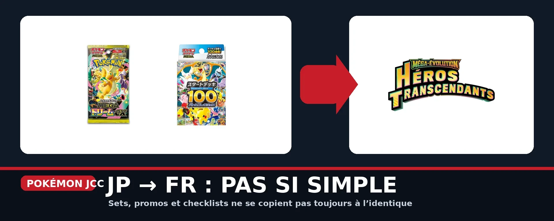 Correspondance entre sets Pokémon japonais et extensions françaises