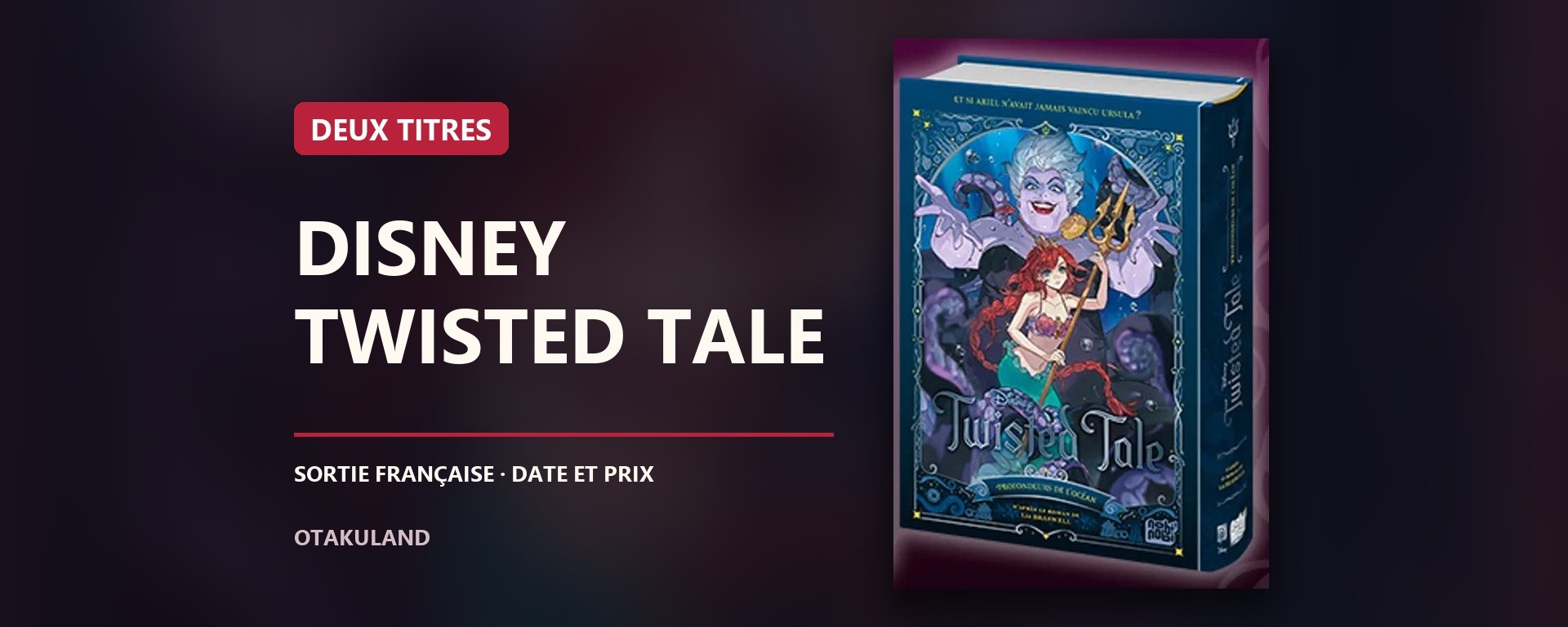 Couverture de Twisted Tale – Profondeurs de l’océan, édition manga française nobi nobi !
