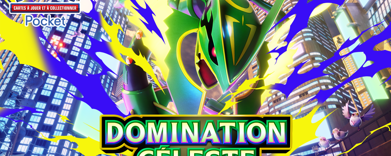 Pokémon Pocket Domination Céleste avec Méga-Rayquaza-ex