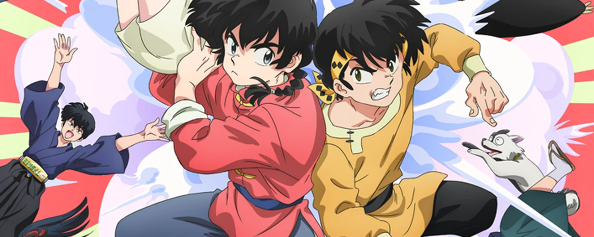 Ranma et Ryoga au centre du visuel officiel de Ranma 1/2 saison 3