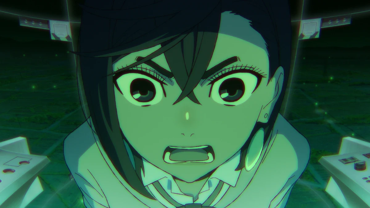 Momo dans le dernier épisode de la saison 2 de Dandadan