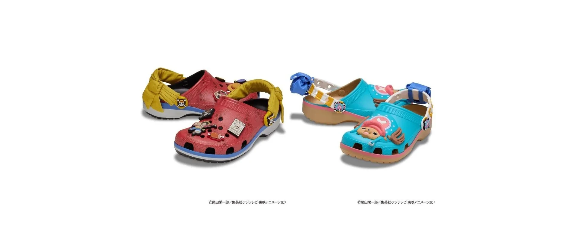 Crocs One Piece Luffy et Chopper de la collaboration 2026