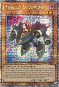 Quarter Century Secret Rare · Assault Synchron