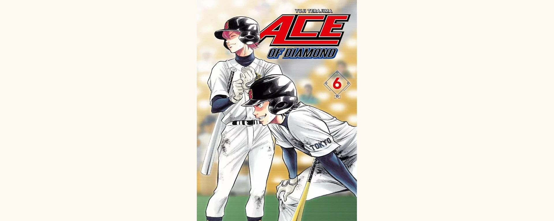 Couverture de l’édition française Mangetsu d’Ace of Diamond, tome 6