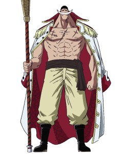 Illustration animée officielle d’Edward Newgate, personnage de One Piece; visuel de contexte et non photo de la S.H.Figuarts