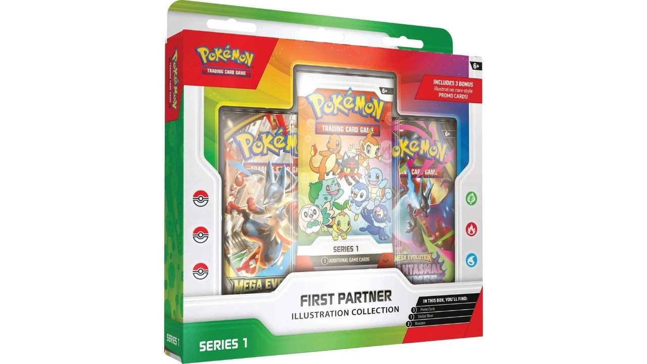 Coffret First Partner Illustration Collection Pokémon Series 1 – édition 30e anniversaire