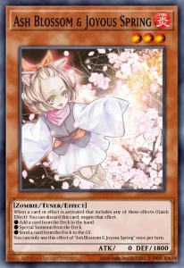 Ash Blossom & Joyous Spring, carte TCG Yu-Gi-Oh!