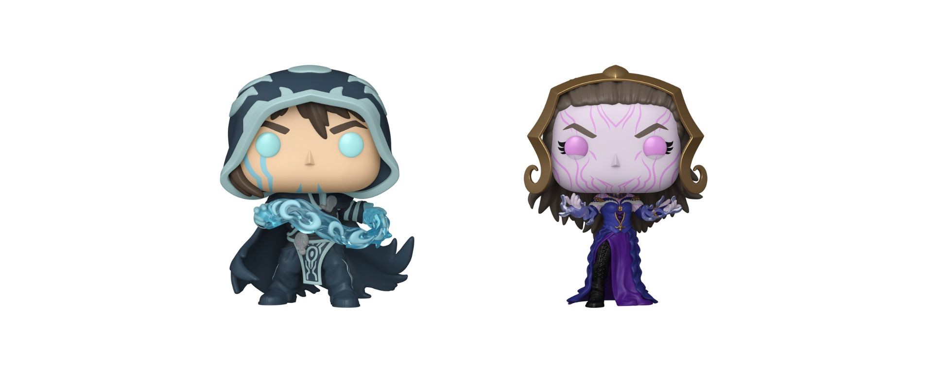 Funko Pop! Magic the Gathering Jace Beleren n°1166 et Liliana Vess n°1167