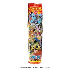 Bouteille de Shanmeri One Piece illustrée par l’équipage, image de l’annonce officielle du 16 octobre 2026