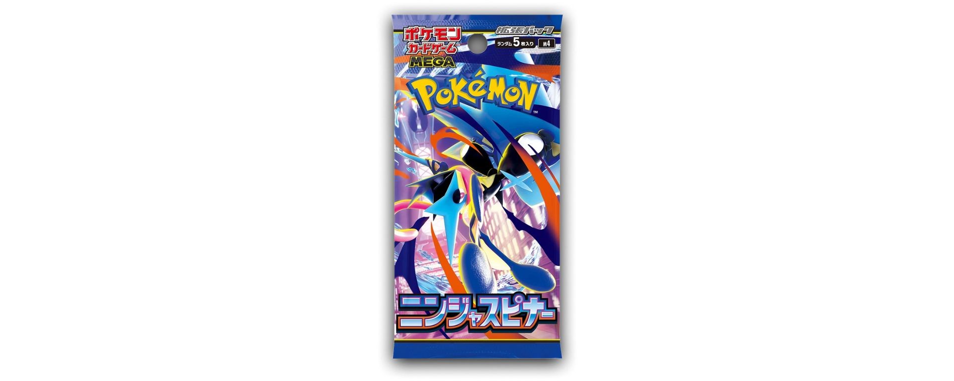 Booster japonais Ninja Spinner M4 avec Mega Greninja ex Pokémon TCG 2026