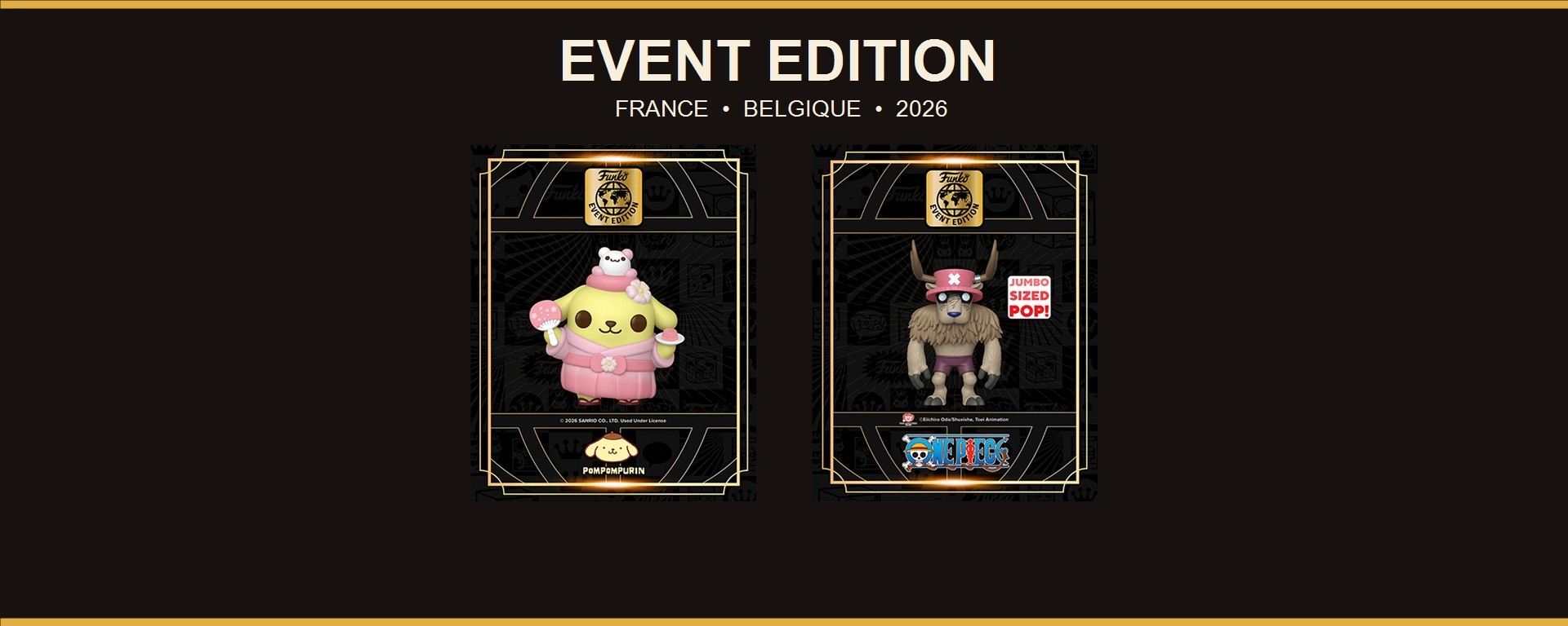 Funko EVENT EDITION 2026 : événements en France et Belgique