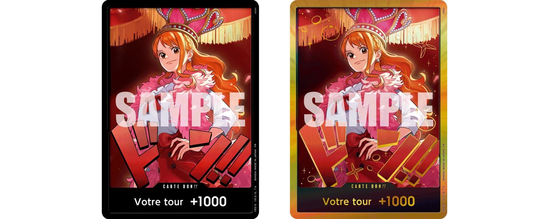 Carte DON!! exclusive Extra Booster EB-03 Heroines Edition One Piece Card Game