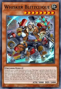 Whisker Blitzclique, carte TCG Yu-Gi-Oh!